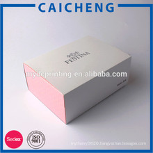 OEM good quality handmade paper box with sleeve for gift